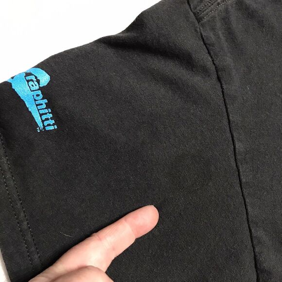 NIGHTWING L T Shirt Batman DC Comics 90s Comic Book Super Hero 99 Vtg Graphitti - Picture 5 of 5